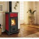 Stufa a Legna italiana La Nordica Gemma, rossa, 6.5kW | Stufe A Legna |  |