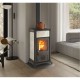Stufa a Legna italiana La Nordica Gemma, bianca, 6.5kW | Stufe A Legna |  |