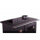 Cucina a Legna Verso CS Ceramic Sinistra con piano cottura in vetroceramica, 7.7kW | Stufe a Legna con Forno | Stufe A Legna |