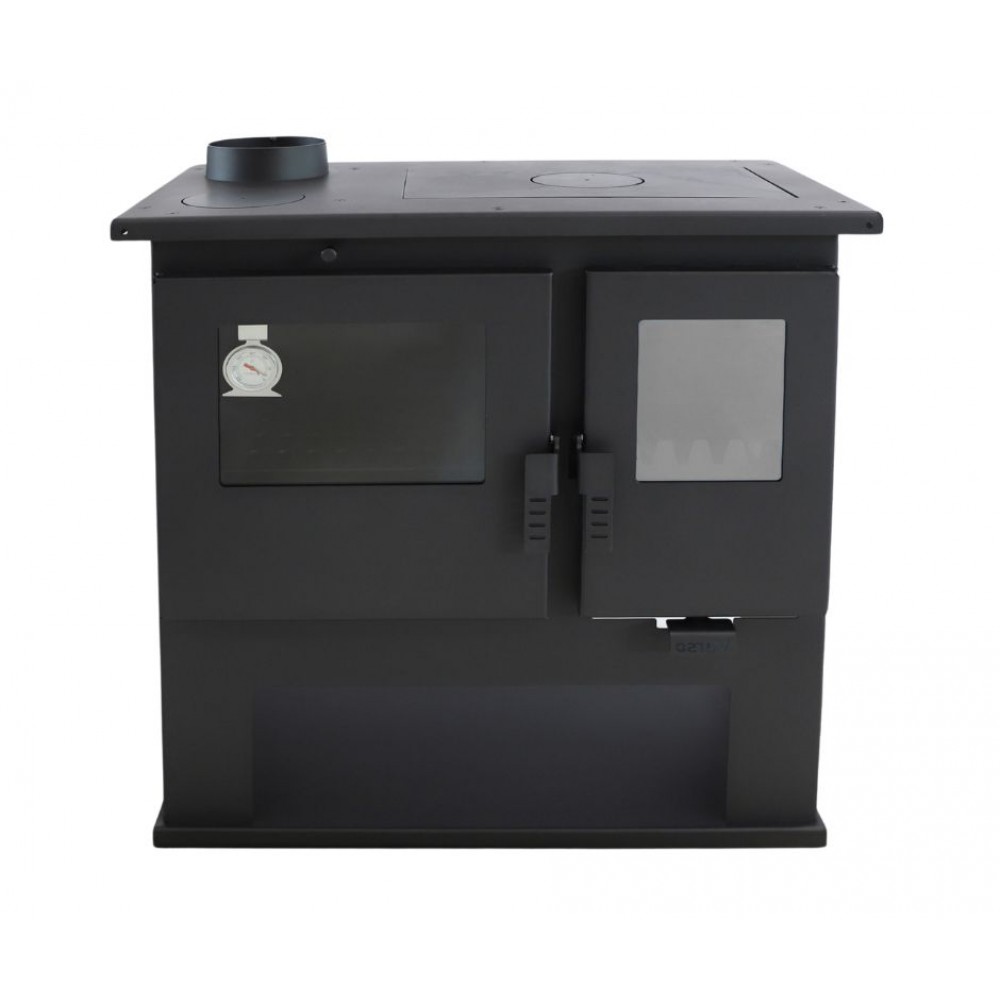 Cucina a Legna Verso CS Lite, Sinistra, 7.7kW | Stufe a Legna con Forno | Stufe A Legna |