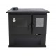 Cucina a Legna Verso CS Lite, Sinistra, 7.7kW | Stufe a Legna con Forno | Stufe A Legna |