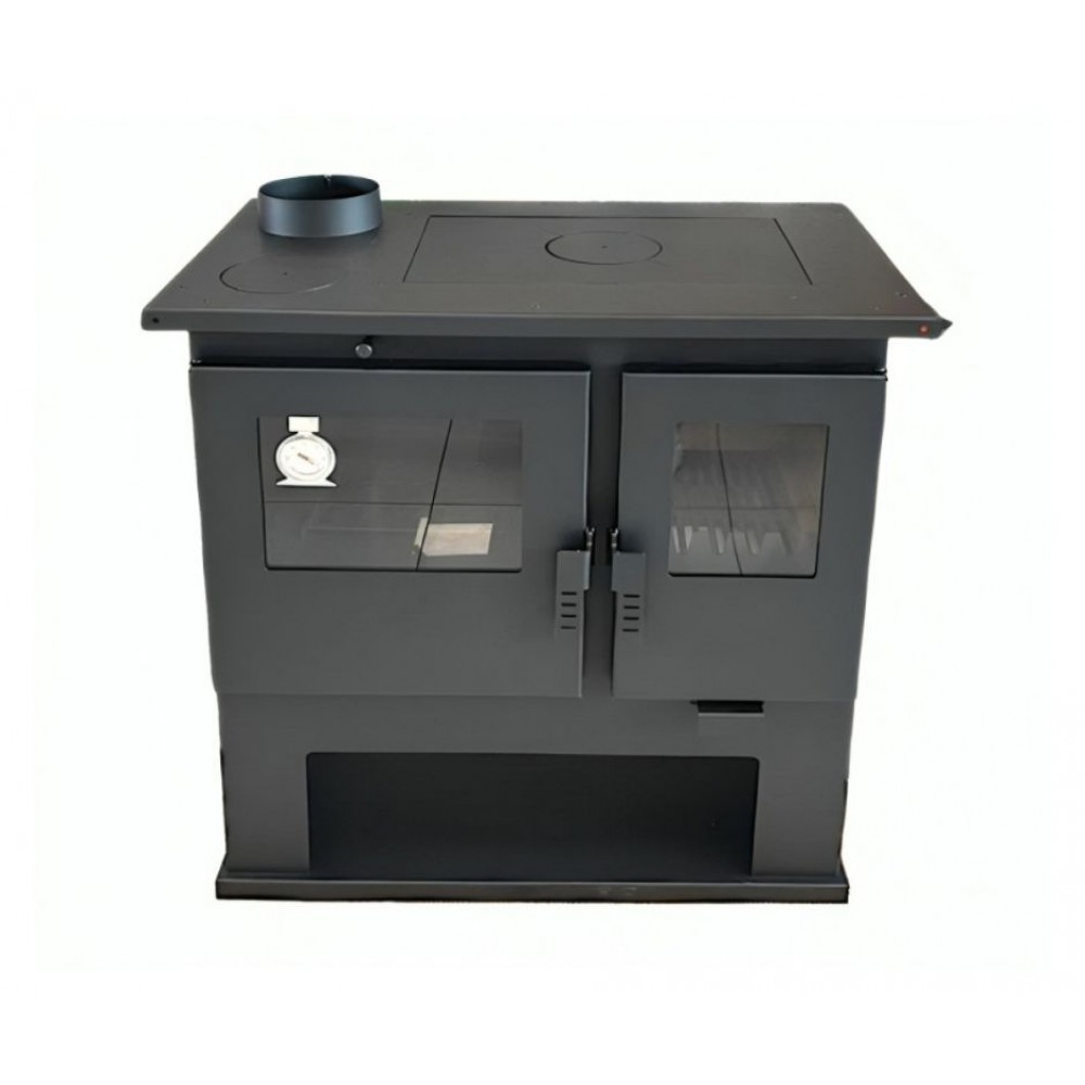 Cucina a Legna Verso CS Lite, Sinistra, 7.7kW | Stufe a Legna con Forno | Stufe A Legna |