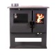 Cucina a Legna Verso CS, Sinistra, 7.7kW | Stufe a Legna con Forno | Stufe A Legna |