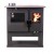Cucina a Legna Verso CS Inox con forno in acciaio inox, Sinistra, 7.7kW