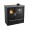 Cucina a Legna Verso CS Plus con forno in acciaio inox e piano cottura in acciaio, Nera, Destra, 7.7kW