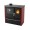 Cucina a Legna Verso CS Plus con forno in acciaio inox e piano cottura in acciaio, Rossa, Sinistra, 7.7kW