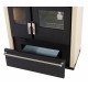 Cucina a Legna Verso CS Plus con forno in acciaio inox e piano cottura in acciaio, Avorio, Destra, 7.7kW | Stufe a Legna con Forno | Stufe A Legna |