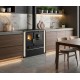 Cucina a Legna Verso CS Plus con forno e piano cottura in acciaio, Avorio, Destra, 7.7kW | Stufe a Legna con Forno | Stufe A Legna |