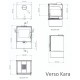 Stufa a Legna Verso Kara, 7.5kW | Stufe a Legna | Stufe A Legna |