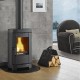Stufa a Legna in Ghisa italiana La Nordica Brigitta, 4.7kW | Stufe a Legna in Ghisa | Stufe A Legna |