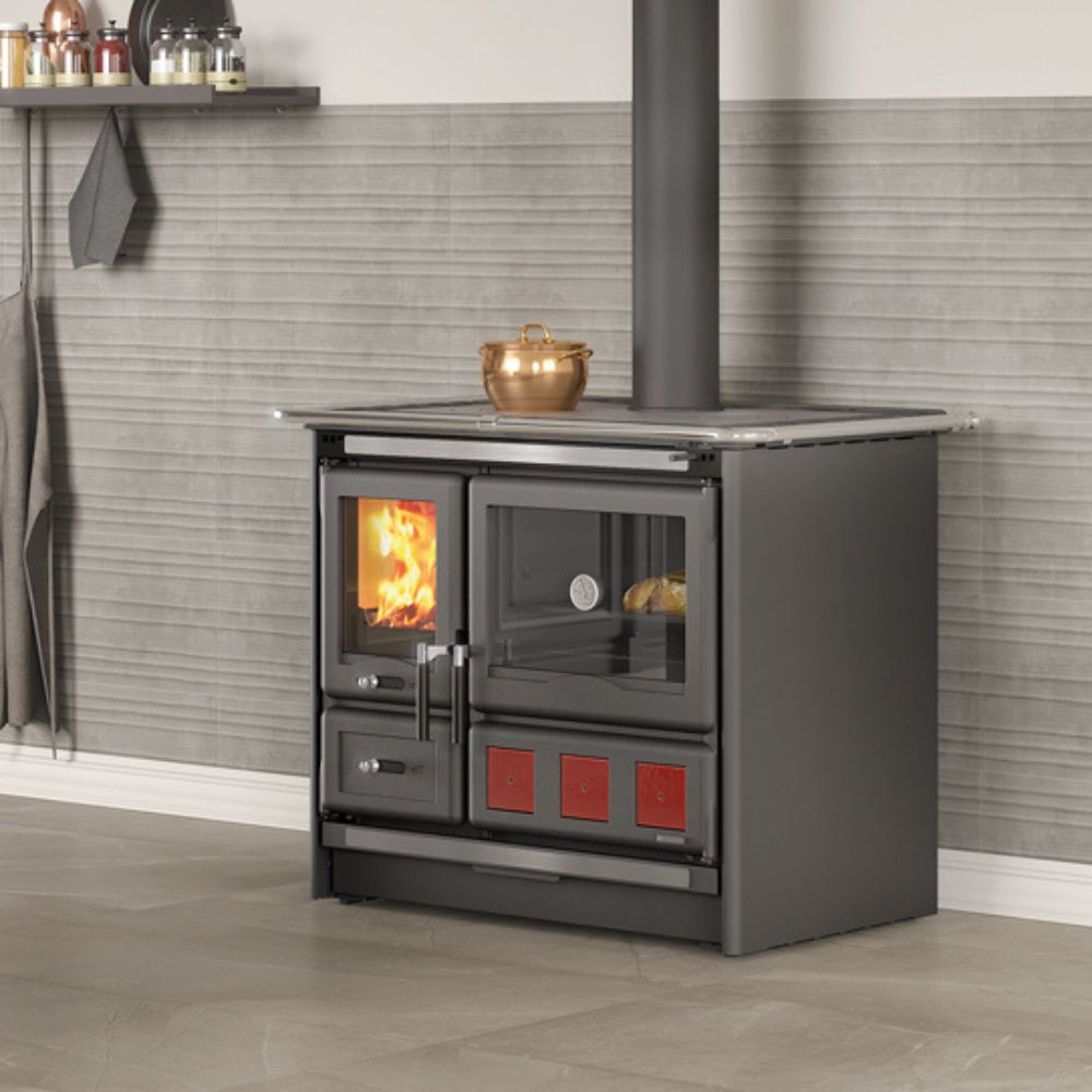 Stufa a Legna con Forno italiana La Nordica Rosa XXL, 10.5kW | Stufe a Legna con Forno | Stufe A Legna |