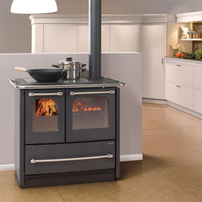 Stufa a Legna con Forno italiana La Nordica Sovrana, 7.5kW - La Nordica