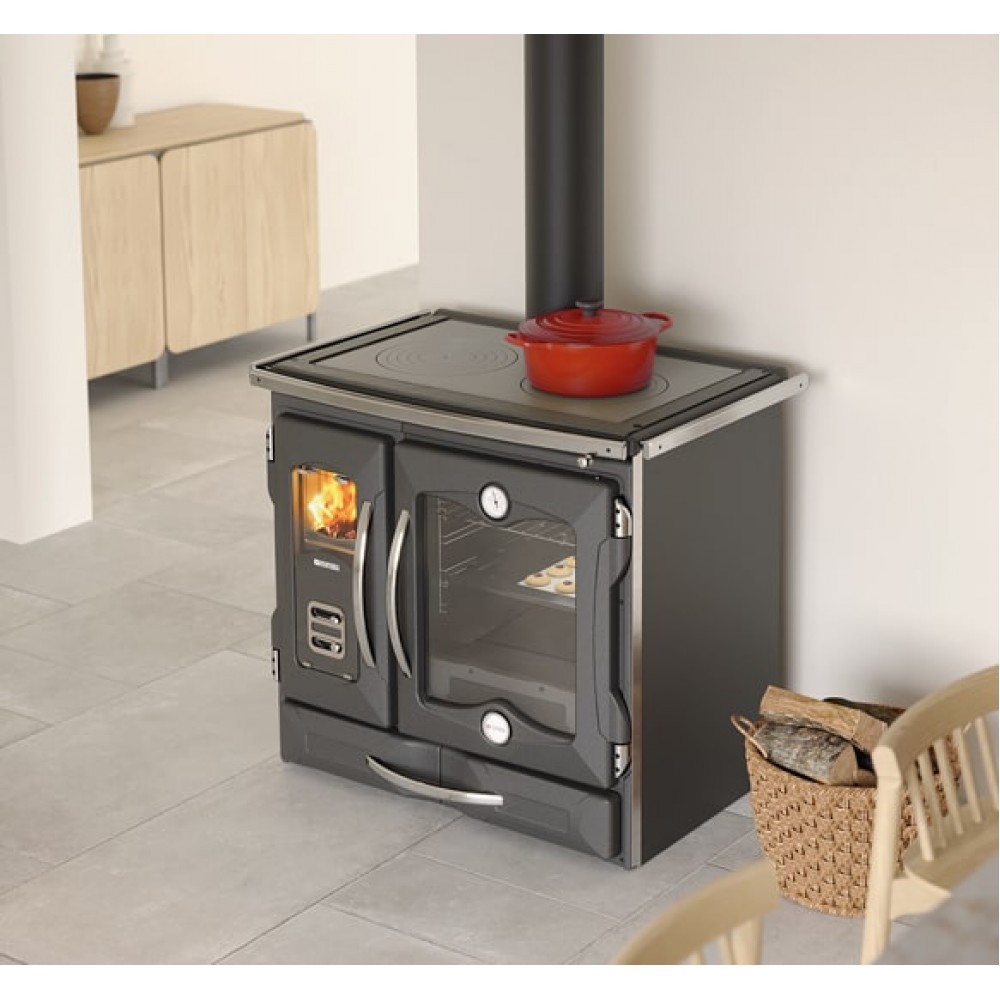 Stufa a Legna con Forno italiana La Nordica Suprema, 9kW | Stufe a Legna con Forno | Stufe A Legna |