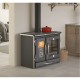 Stufa a Legna con Forno italiana La Nordica Suprema, 9kW | Stufe a Legna con Forno | Stufe A Legna |