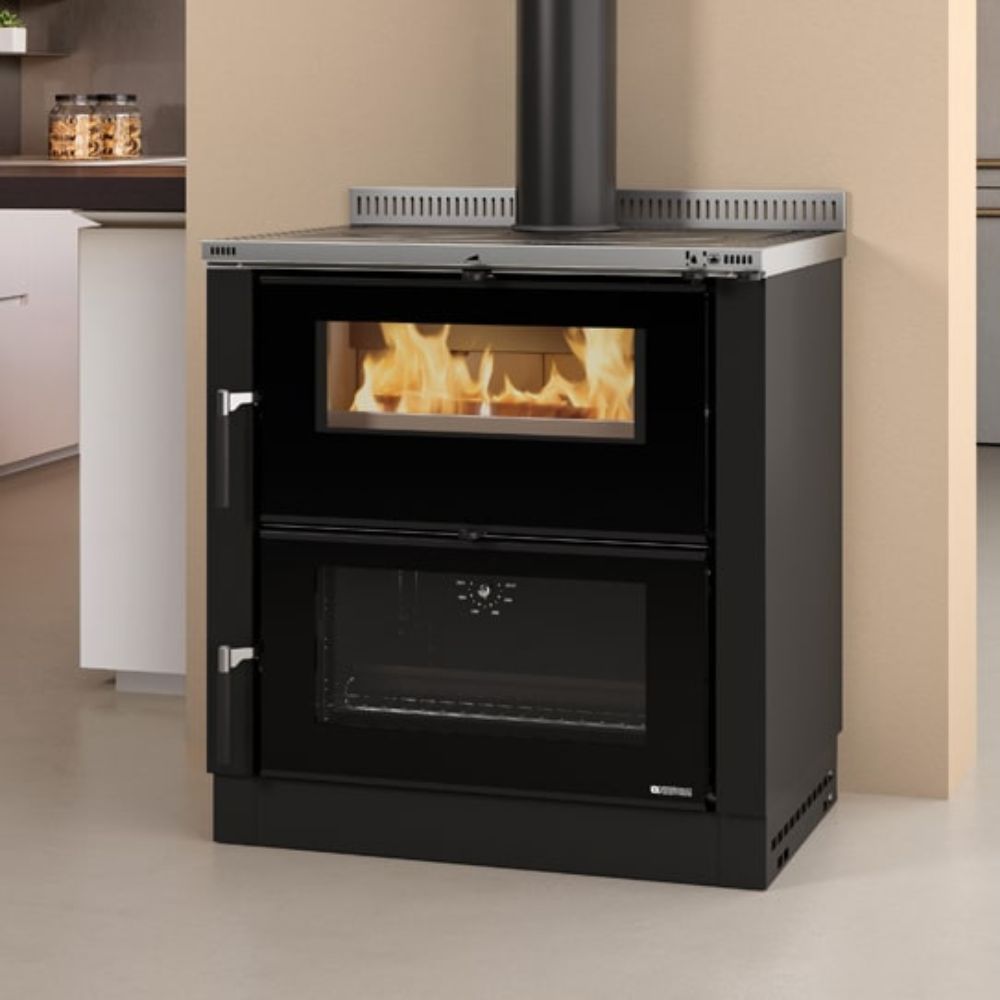 Stufa a Legna con Forno italiana La Nordica Verona XXL, 7.1kW | Stufe a Legna con Forno | Stufe A Legna |