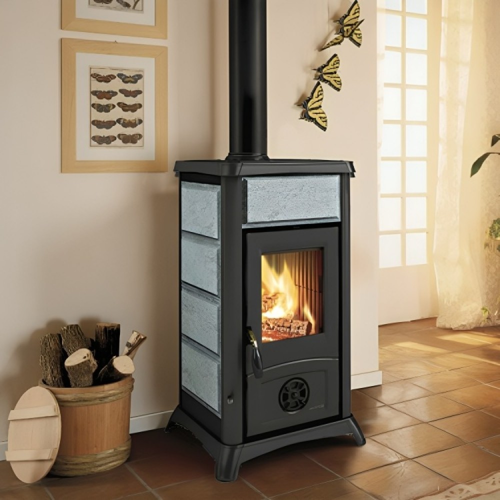 Stufa a Legna italiana La Nordica Gemma, calcolo, 6.5kW | Stufe A Legna |  |