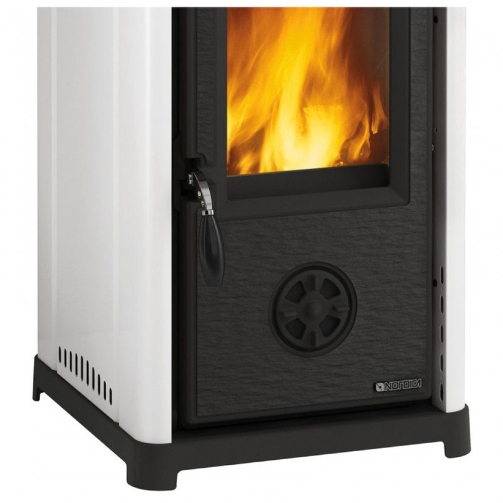 Stufa a Legna italiana  La Nordica Tea, bianca, 7kW | Stufe A Legna |  |