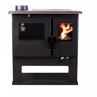 Cucina a Legna Verso CS Inox con forno in acciaio inox, Sinistra, 7.7kW - Confronto dei Prodotti