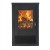 Stufa a Legna Verso Lheia Nera, 7.5 kW Stufa a Legna Verso Lheia Nera, 7.5 kW