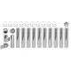 Kit INOX tubi canna fumaria per stufa a pellet, Isolamento, Ф80 (diametro interno), 11.7m | Comignoli | Camini |