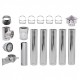 Kit INOX tubi canna fumaria, Isolamento, Ф250 (diametro interno), 5.7m | Comignoli | Camini |