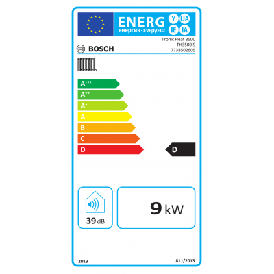 Caldaia elettrica per riscaldamento e acqua calda sanitaria Bosch TRONIC HEAT 3500, 9kW - Caldaie Elettriche