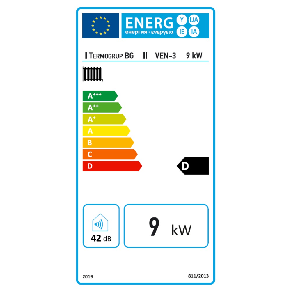 Caldaia elettrica per riscaldamento Balkan Energy VEN-3, 9 kW, con pompa WILO e display | Caldaie Elettriche |  |