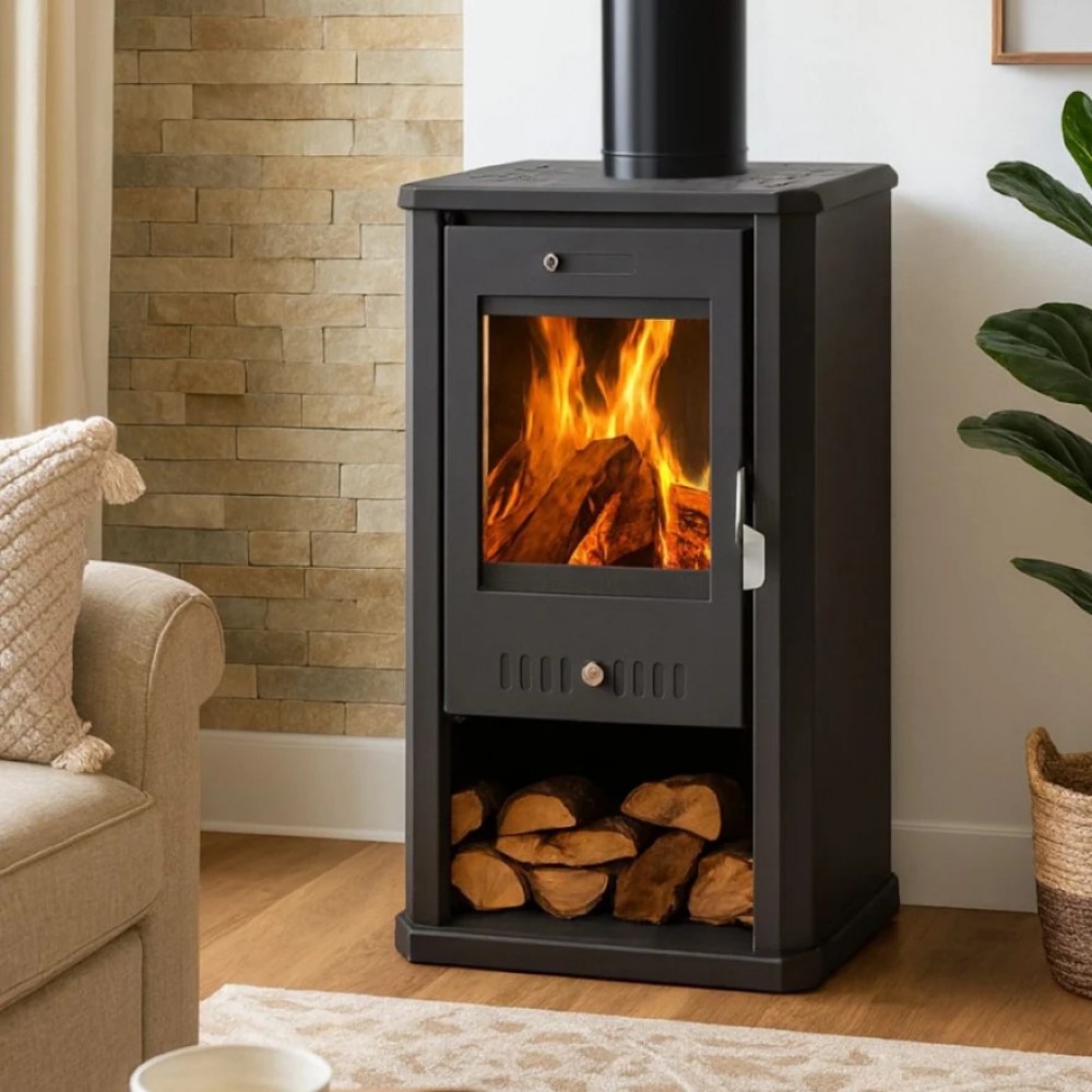 Stufa a Legna Balkan Energy Bianca, 8.5kW | Stufe a Legna | Stufe A Legna |