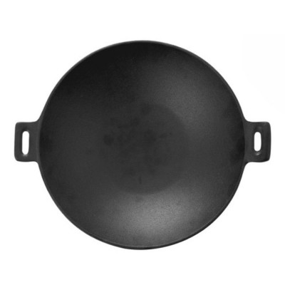 Padella wok in ghisa, Ф24 - Padella piatta in ghisa
