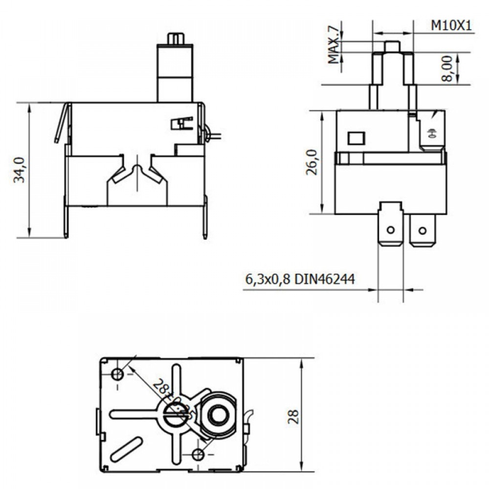 Display K500 con pulsanti touch per stufe a pellet BURNiT, Alfa Plam, Mareli Systems. | Pezzi Elettrici per Stufe a Pellet | Pezzi di Ricambio per Stufe a Pellet |