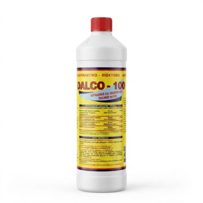 Disinfettante per acqua potabile e superfici Dalco-100, 1 litro - Serbatoi per acqua