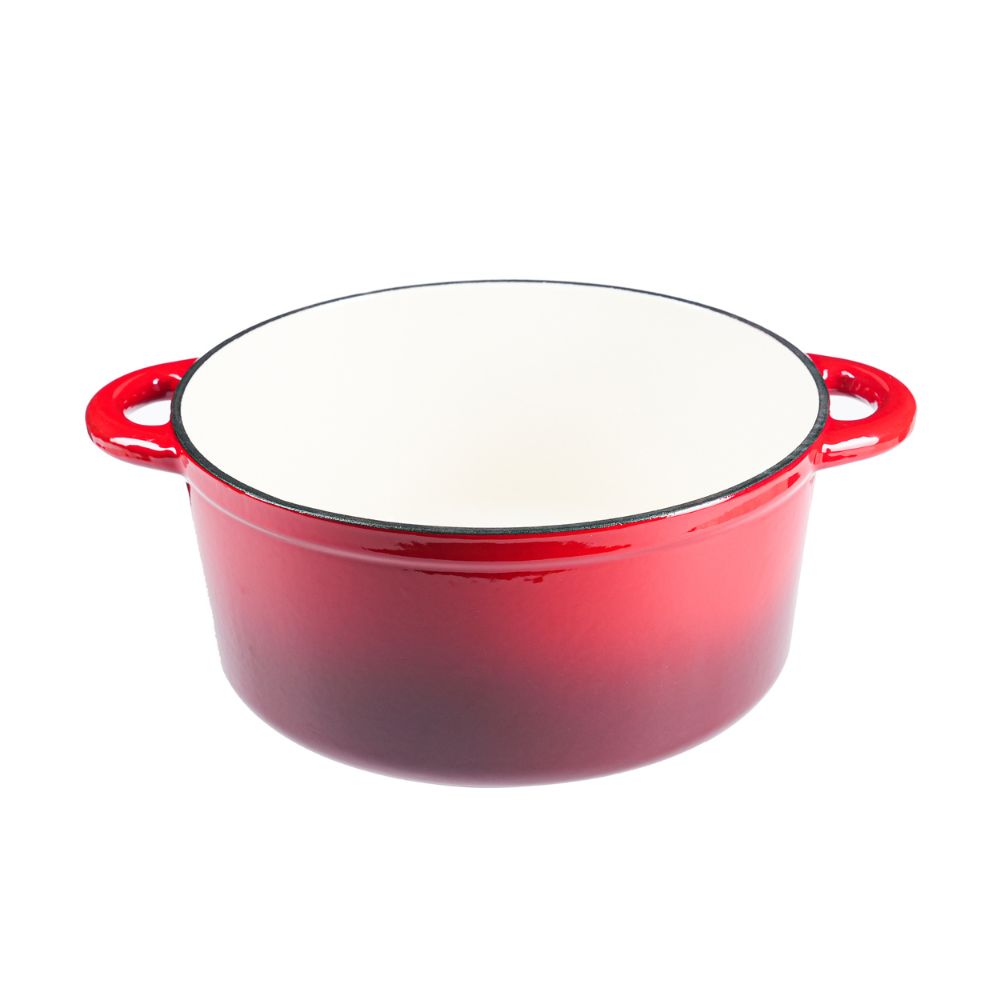 Pentola in ghisa smaltata, Rosso, Ф22 | Pentola in ghisa |  |