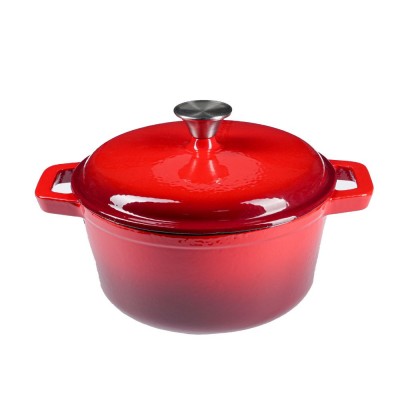Pentola in ghisa smaltata, Rosso, Ф24 - Confronto dei Prodotti