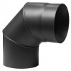 Curva per canna fumaria 90° PARKANEX, acciaio, nero, Ø150,  Spessore 2mm