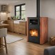 Termostufa a Legna con Forno Velmora Fire ATS HYDRO ΜΑSΙΝΑ 90-30 terracotta, 35kW | Stufe a Legna con Forno | Stufe A Legna |