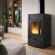 Termostufa a Legna Velmora Fire ATS HYDRO nera, 25kW | Termostufe a Legna | Stufe A Legna |