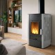 Termostufa a Legna Velmora Fire ATS HYDRO grigio, 25kW | Termostufe a Legna | Stufe A Legna |