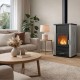 Termostufa a Legna Velmora Fire ATS HYDRO grigio, 33kW | Termostufe a Legna | Stufe A Legna |