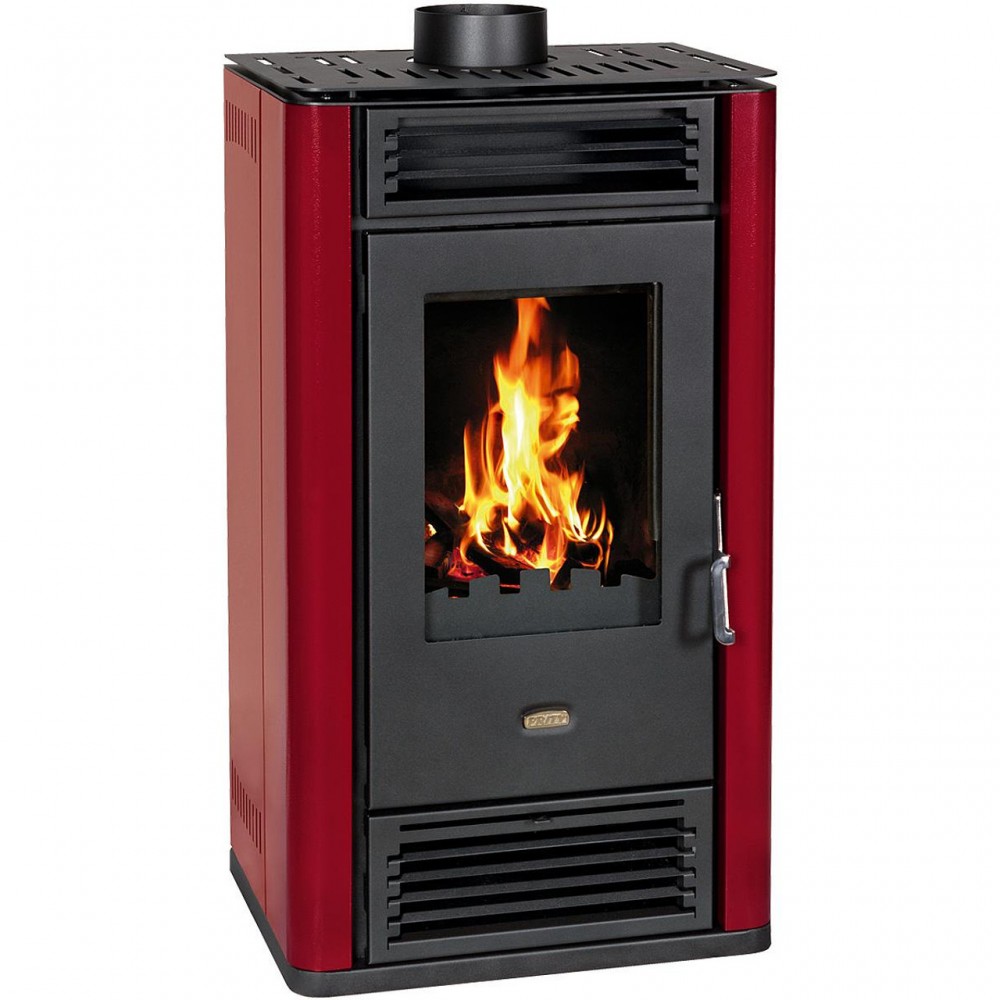 Stufa a Legna Prity K3 GT D Rosso, 8.1kW | Stufe | Stufe A Legna |