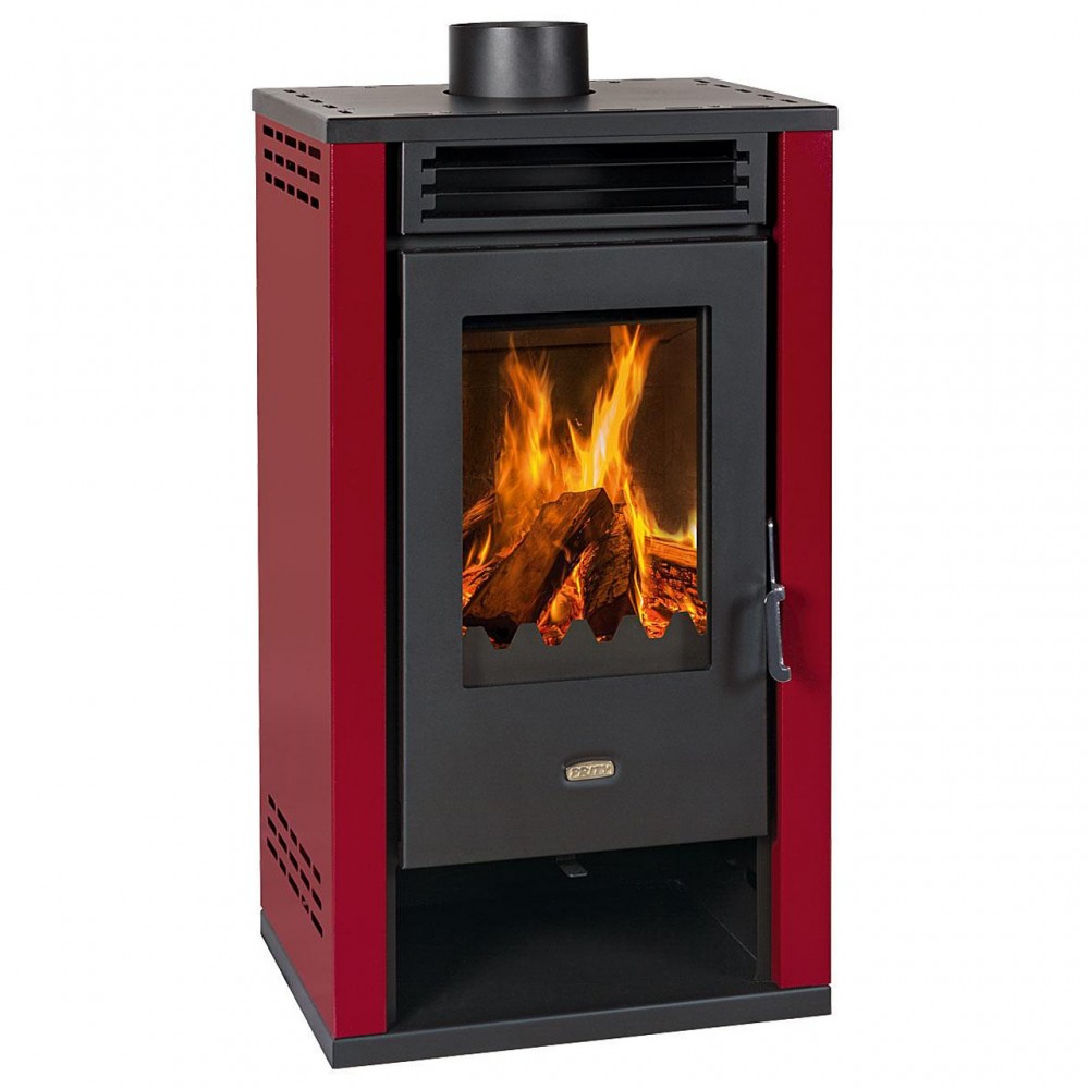 Stufa a Legna Prity K2 GT Rosso, 8.1kW | Stufe | Stufe A Legna |