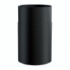 Tubo per canna fumaria in acciaio nero MK NERO, dritto, lunghezza 0.25 m, Ø150,  Spessore 2mm