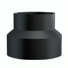 Raccordo per canna fumaria MK NERO in acciaio, nero, Ø160-150,  Spessore 2mm