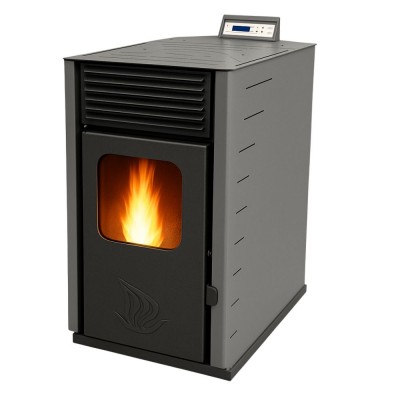 Stufa a Pellet Mytherm Angela TA 25 grigio, 25kW - Confronto dei Prodotti