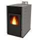 Stufa a Pellet Mytherm Angela TA 25 grigio, 25kW | Stufe a Pellet ad Aria | Stufe a Pellet |