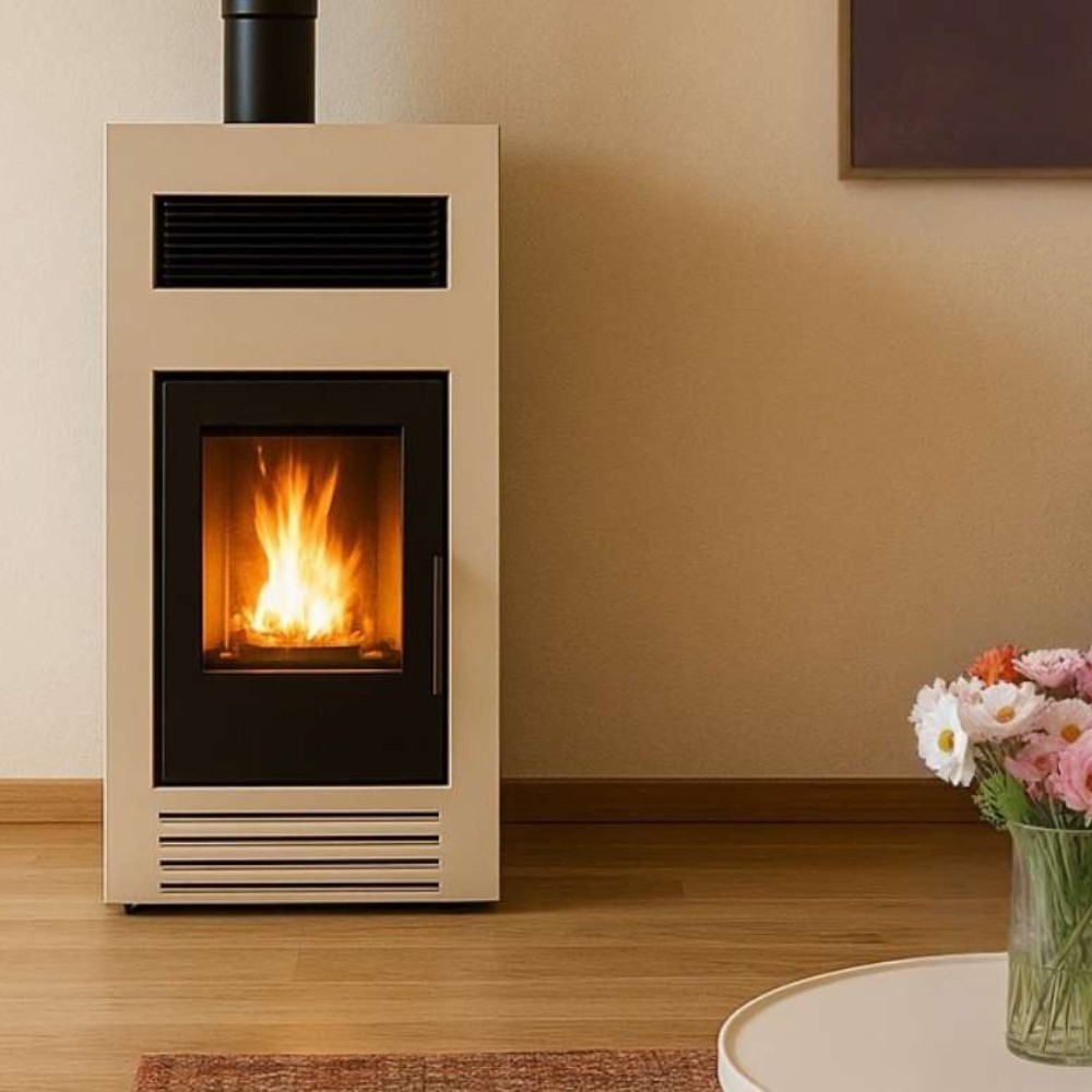 Stufa a Pellet Mytherm Angela TA 10 PRO beige, 10kW | Stufe a Pellet ad Aria | Stufe a Pellet |