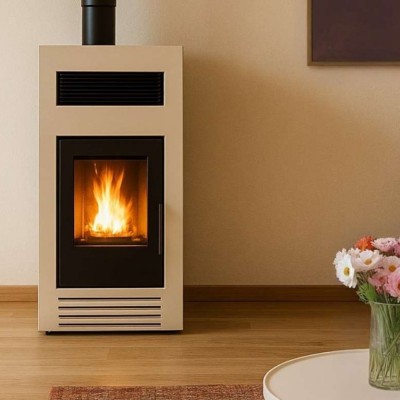 Stufa a Pellet Mytherm Angela TA 10 PRO beige, 10kW - Confronto dei Prodotti