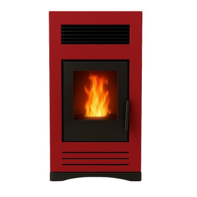 Stufa a Pellet Mytherm Angela TA 12 PRO rossa, 12kW - Confronto dei Prodotti