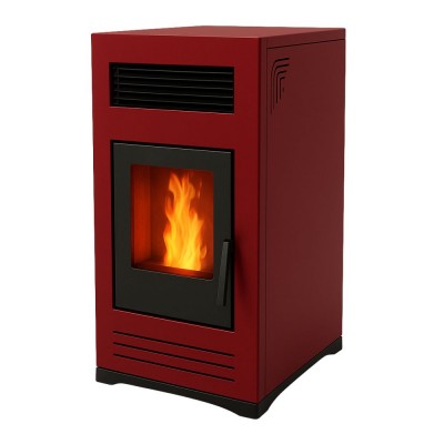 Stufa a Pellet Mytherm Angela TA 12 PRO rossa, 12kW - Confronto dei Prodotti