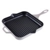 Padella grill in ghisa smaltata Solagio, Ivory, 28x28cm