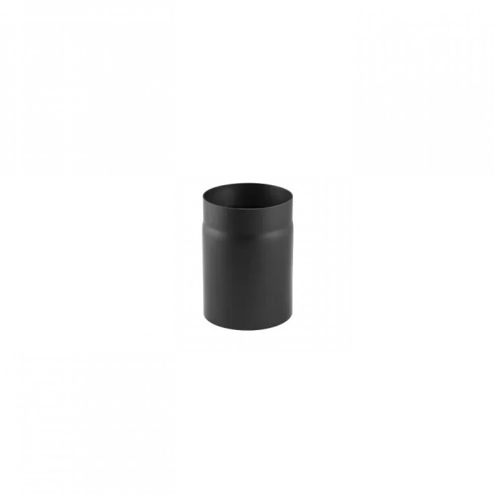 Tubo per canna fumaria in acciaio nero PARKANEX, dritto, lunghezza 0.25 m, Ø150,  Spessore 2mm | Canna Fumaria |  |